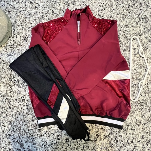 EUC WEISSMAN LOSE CONTROL DANCE COSTUME HIP HOP TAP JAZZ  2 PIECE XSC see chart - Picture 7 of 11